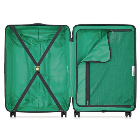 United Colors Of Benetton X Delsey Paris Now! 27" Hardside Spinner Suitcase, 20 X 11.5 X 30, Black