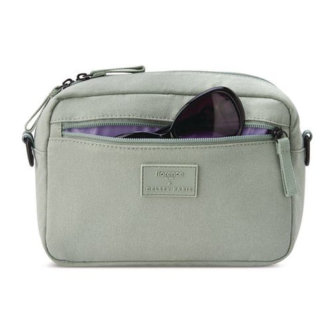 Florence By Mills Free-spirit Crossbody Bag, 9.5" X 3.25" X 6", Sage Green