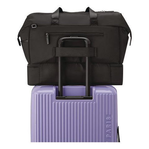 Florence By Mills X Delsey Paris Chillout Weekender Bag, 10 X 22.5 X 14.5, Black
