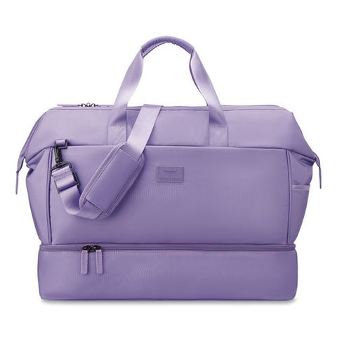 Florence By Mills X Delsey Paris Chillout Weekender Bag, 10 X 22.5 X 14.5, Lavender