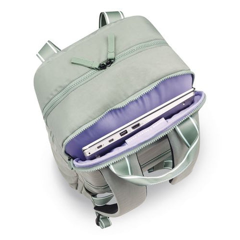 Florence By Mills Carefree Carry Laptop Backpack, Fits Devices Up To 16.9", 12.5 X 7.25 X 17.5, Sage