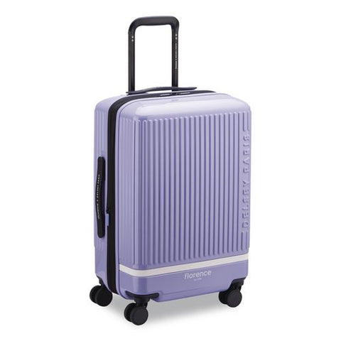 Florence By Mills X Delsey Paris Spin Me Away 20" Hardside Carry-on Suitcase, 14.75 X 9.75 X 22.75, Lavender