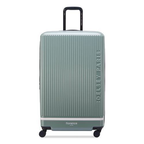 Florence By Mills X Delsey Paris Spin Me Away 29" Hardside Suitcase, 19.5 X 12.5 X 31.25, Sage Green