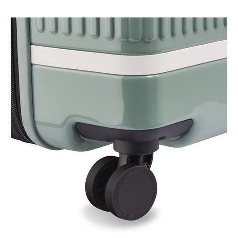 Florence By Mills X Delsey Paris Spin Me Away 29" Hardside Suitcase, 19.5 X 12.5 X 31.25, Sage Green