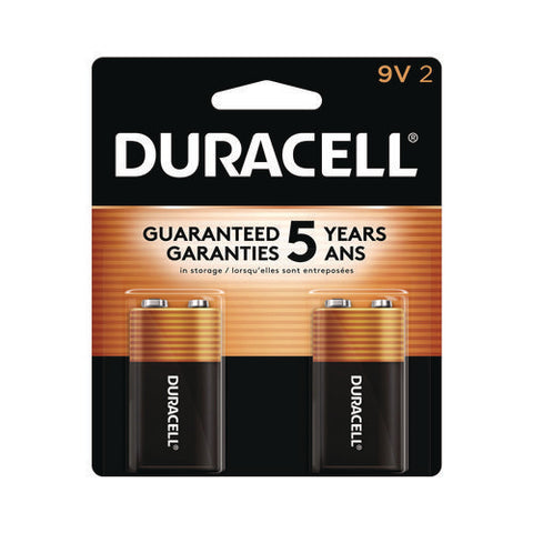 Coppertop Alkaline 9v Batteries, 2/pack