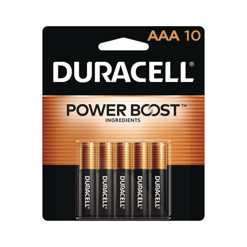 Power Boost Coppertop Alkaline Aaa Batteries, 10/pack