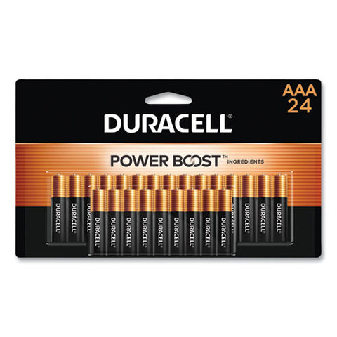 Power Boost Coppertop Alkaline Aaa Batteries, 24/pack