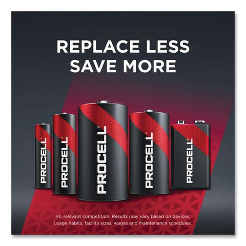 Professional Alkaline 9v Batteries, 72/carton