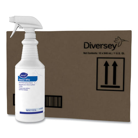 Glance Glass And Multi-surface Cleaner, Original, 32oz Spray Bottle