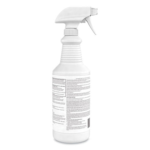 Oxivir 1 Rtu Disinfectant Cleaner, 32 Oz Spray Bottle, 12/carton