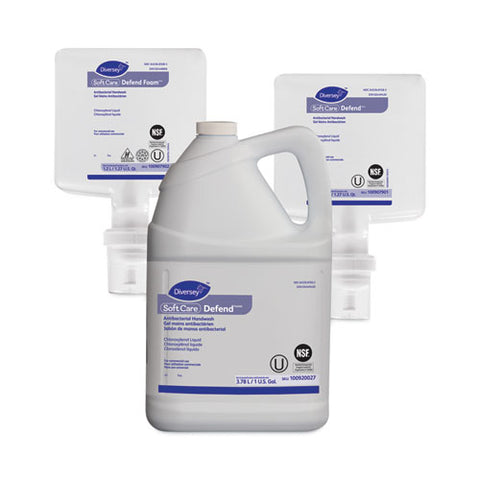 Soft Care Defend Foam Handwash Refill, Fragrance-free, 1.2 L, 6/carton