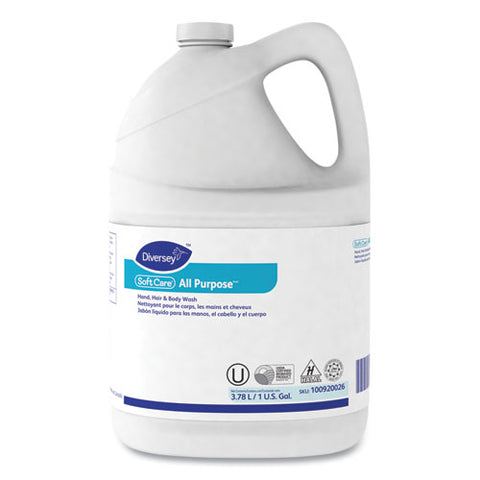 Soft Care All Purpose Liquid Refill, Gentle Floral Scent, 1 Gal, 4/carton