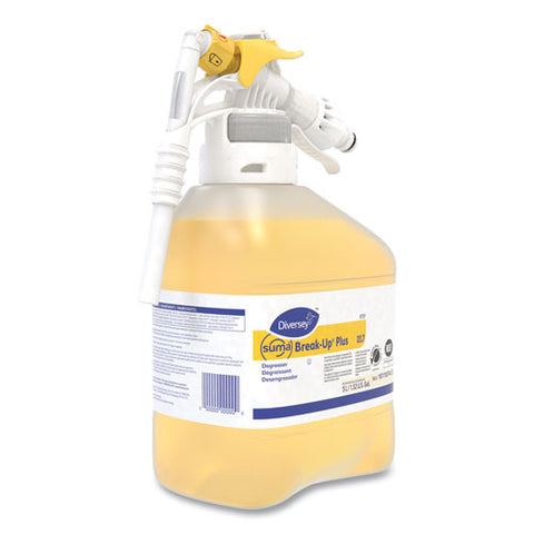 Suma Break-up Plus Solvent Free Cleaner Degreaser, Surfactant Scent, 5 L Bottle