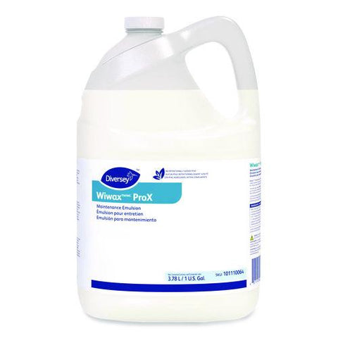 Wiwax Prox Maintenance Emulsion, 1 Gal Bottle, 4/carton