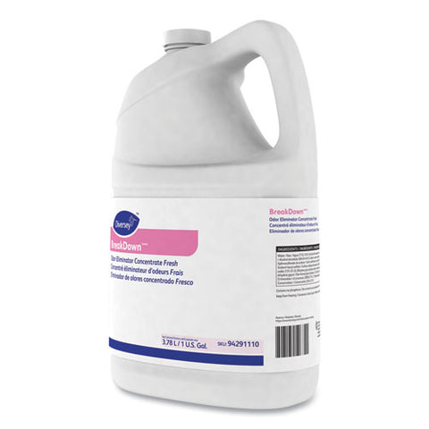 Breakdown Odor Eliminator, Fresh Scent, Liquid, 1 Gal Bottle