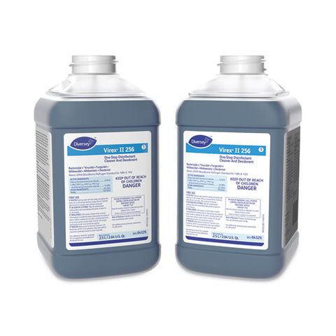Virex Ii 256, Liquid, Minty Scent,  84.5 Oz, 2/carton