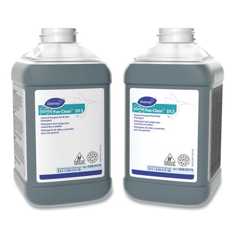 Suma Premium Pot And Pan Detergent, Citrus Scent, 2.5 L Bottle, 2/carton