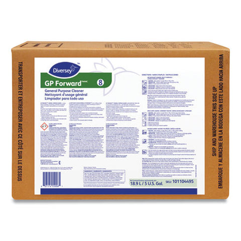 Gp Forwardtm/mc General Purpose Cleaner, Mild Citrus Scent, 5 Gal Envirobox