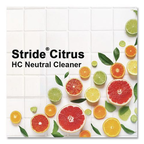 Stride Neutral Cleaner, Citrus Scent, 5 Gal 1 Envirobox/box