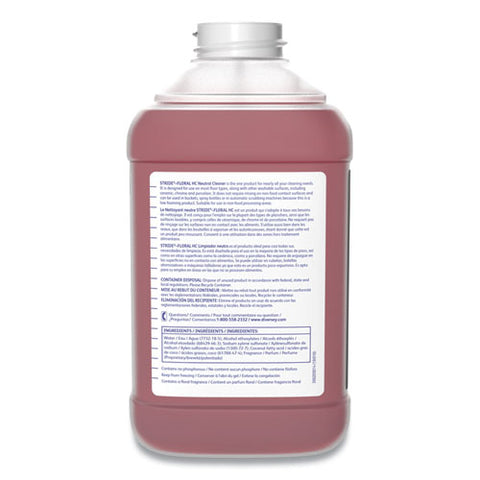 Stride Neutral Cleaner, Floral Scent, 84.5 Oz Bottle, 2/carton