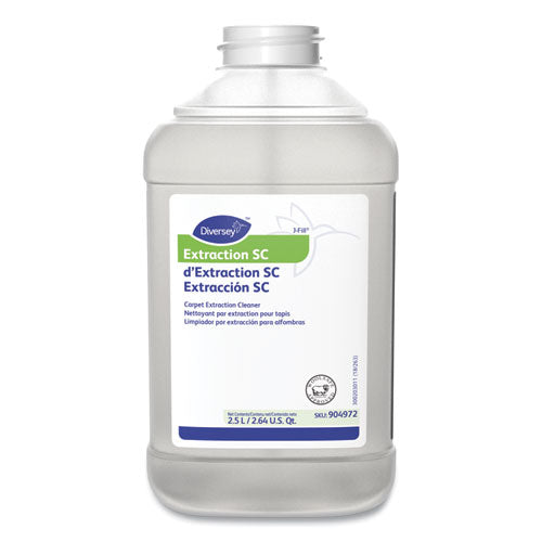 Extraction Cleaner, Floral Fresh Scent, 84.5 Oz Bottle, 2/carton