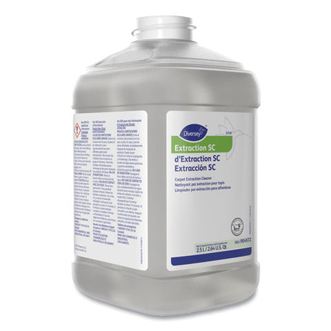 Extraction Cleaner, Floral Fresh Scent, 84.5 Oz Bottle, 2/carton