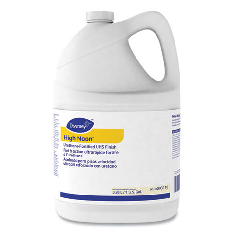 High Noon Urethane-fortified Uhs Floor Finish, Liquid, 1 Gal Bottle, 4/carton