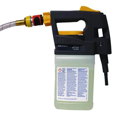 J-fill Portable Dispensing System, 2.5 L, 8 X 4.5 X 6, Gray