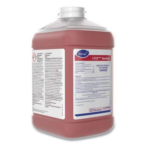 J-512tm/mc Santizer, Liquid, 84.5 Oz Can, 2/carton