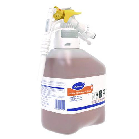 Stride Neutral Cleaner, Citrus Scent, 5.3 Qt, 1 Bottle/carton