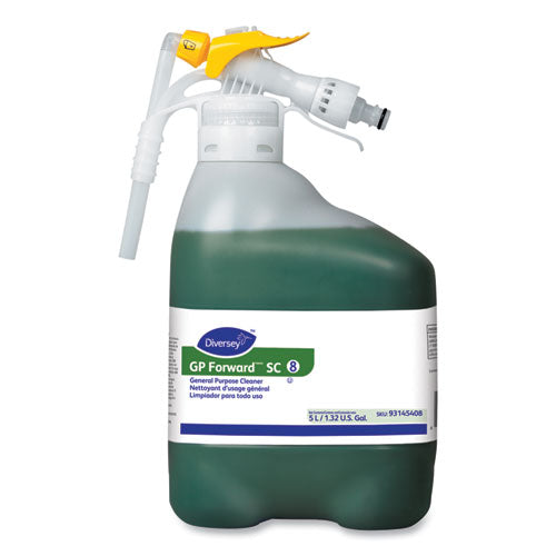 Gp Forward Concentrated General Purpose Cleaner, Citrus Scent, Liquid, 5.3 Qt Bottle