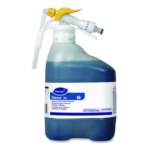 Glance Hc Glass And Multi-surface Cleaner, 5 L Rtd Bottle