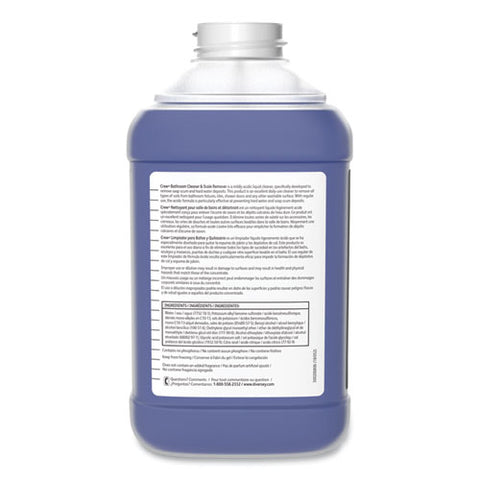 Crew Bathroom Cleaner And Scale Remover, Liquid, 2.6 Qt. Bottle, 2/carton