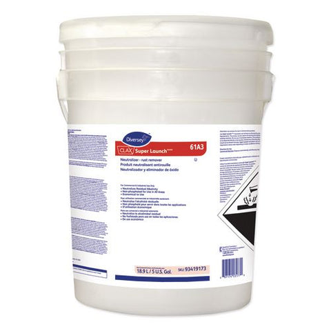 Clax Super Launch Concentrated Liquid Laundry Sour, Unscented, 5 Gal Pail