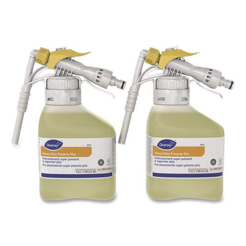 Floor Care Heavy Duty Pre-spray Plus, Rtd, Fruity Fresh Scent, 1.5 L Bottle, 2/carton