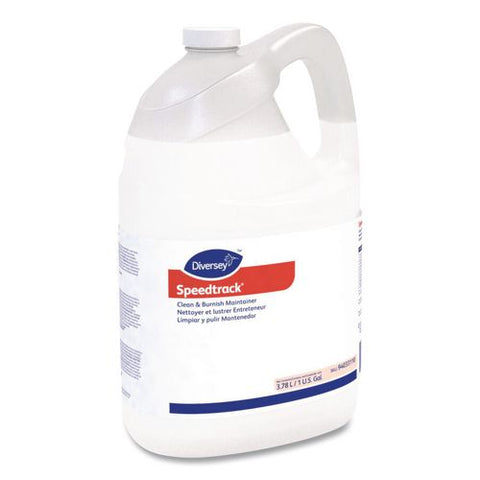 Speedtrack Floor Cleaner, Unscented, 1 Gal Bottle, 4/carton
