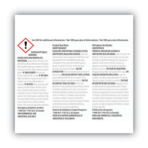 Convoclean, 2.5 Gal Bag-in-box