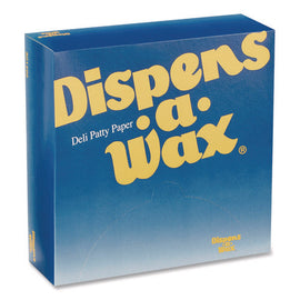 Dispens-a-wax Waxed Deli Patty Paper, 6 X 6, 1,000 Sheets/box, 10 Boxes/carton