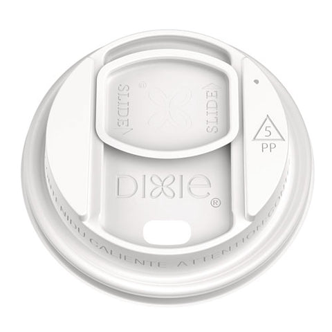 Smart Top Reclosable Lids For Hot Cups, Fits 10 Oz To 20 Oz Cups, White, 1,000/carton
