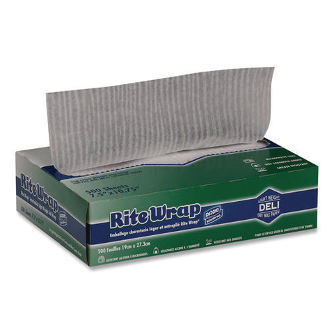 Dispens-a-wax Waxed Deli Patty Paper, 10.75 X 7.5, 500 Sheets/box, 12 Boxes/carton