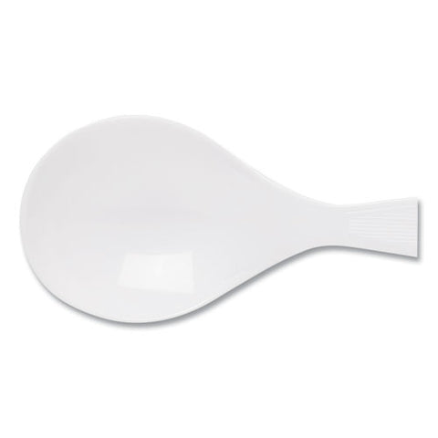 Plastic Cutlery, Heavyweight Soup Spoon, White, 1,000/carton