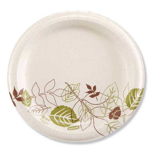 Pathways Medium-weight Paper Plates, 8.5" Dia, Pathways, 300/box, 2 Boxes/carton