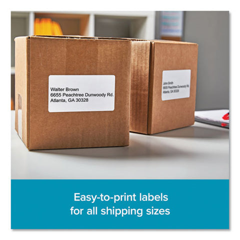 Lw Shipping Labels, 2.13" X 4", White, 220 Labels/roll, 6 Rolls/pack