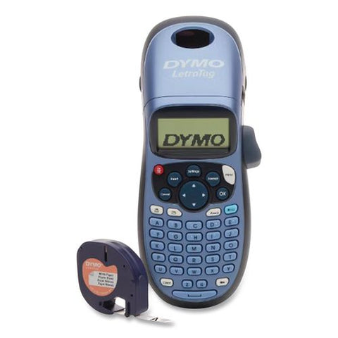 Letratag 100h Label Maker, 2 Lines, 3.62 X 4.63 X 12.72, Blue