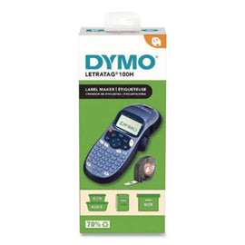 Letratag 100h Label Maker, 2 Lines, 3.62 X 4.63 X 12.72, Blue