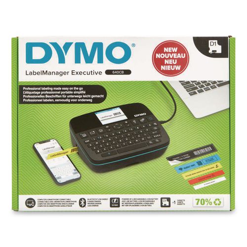Labelmanager Executive 640 Cb, 5 Lines, 7.28 X 5.9 X 2.95