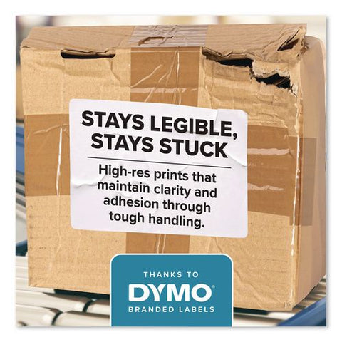 Labelwriter Shipping Labels, 2.25" X 4", White, 250/roll, 6 Rolls/box