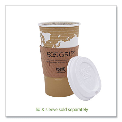 World Art Renewable And Compostable Hot Cups, 20 Oz, Brown/white, 50/pack, 20 Packs/carton