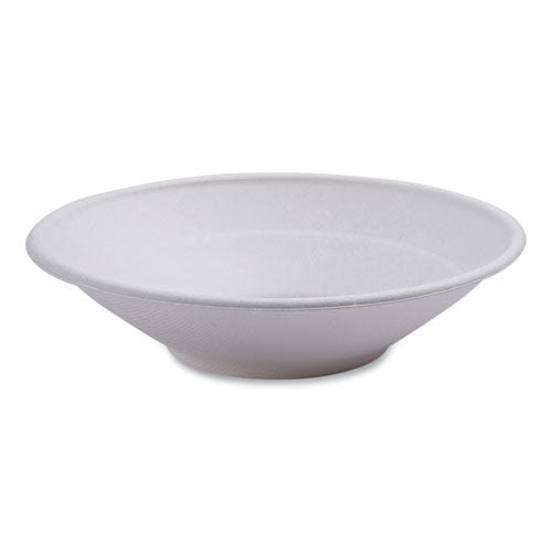 Vanguard Renewable And Compostable Sugarcane Bowls, 24 Oz, White, 400/carton