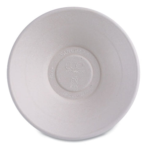 Vanguard Renewable And Compostable Sugarcane Bowls, 24 Oz, White, 400/carton